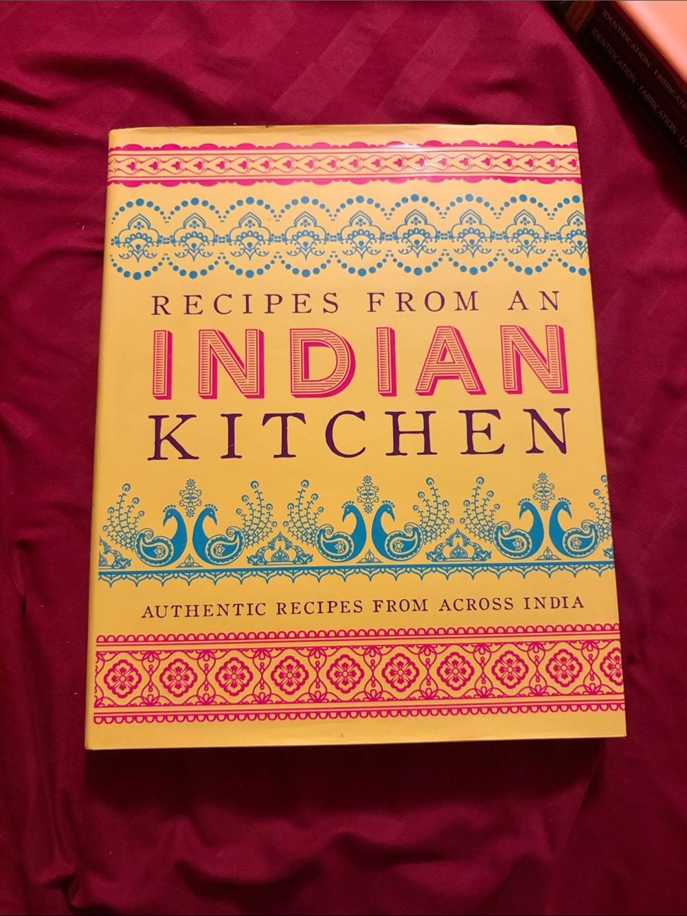 Recipes from an Indian Kitchen - Yellow Cookbook